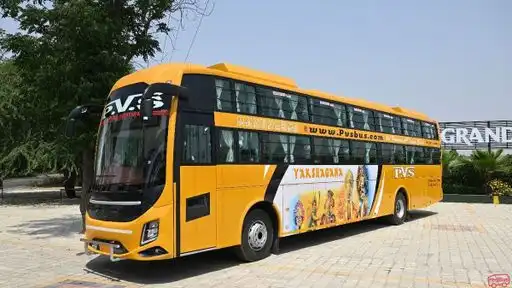 PVS Tours and Travels Bus-Front Image