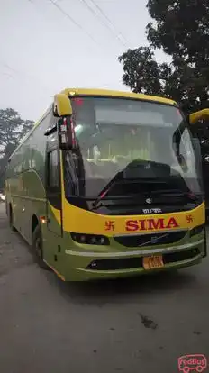 SIMA Five Star Travels Bus-Front Image