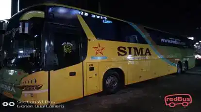 SIMA Five Star Travels Bus-Side Image
