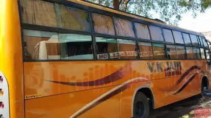 V k jain travels Bus-Side Image