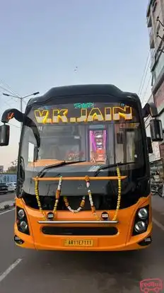 V k jain travels Bus-Front Image