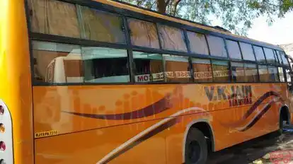 V k jain travels Bus-Side Image