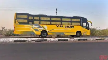 V k jain travels Bus-Side Image