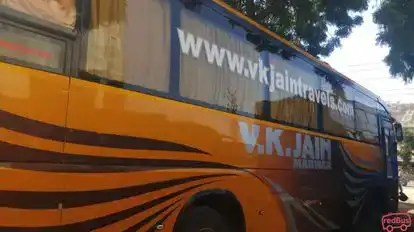V k jain travels Bus-Side Image