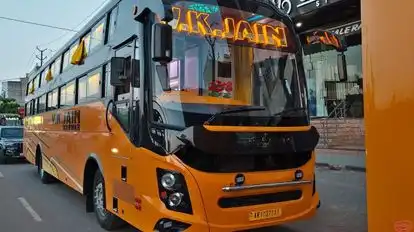 V k jain travels Bus-Front Image