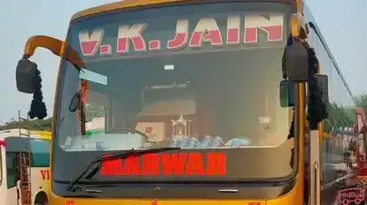 V k jain travels Bus-Front Image