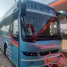 Blue Moon Travels Bus-Front Image