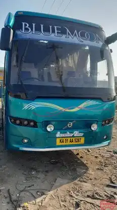Blue Moon Travels Bus-Front Image