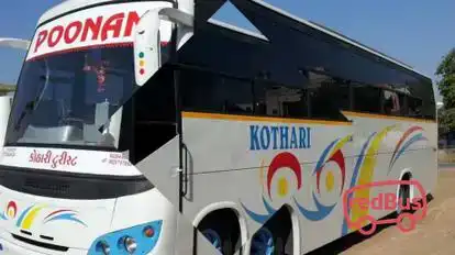 New Kothari Travels Bus-Front Image