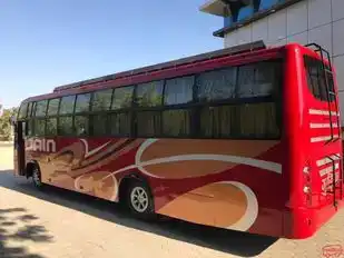 Jain Travels Regd Udaipur Bus-Side Image