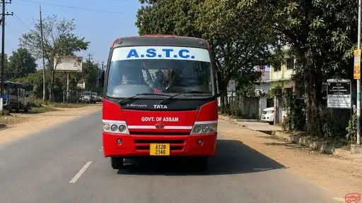 Assam State Transport Corporation (ASTC) Bus-Front Image