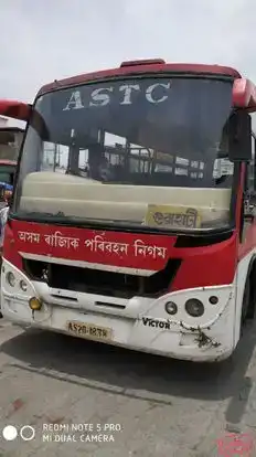 Assam State Transport Corporation (ASTC) Bus-Front Image