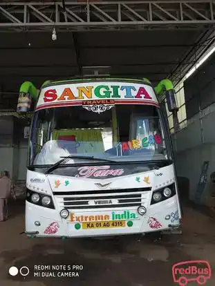 Sangita Travels Bus-Side Image