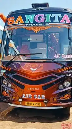 Sangita Travels Bus-Front Image