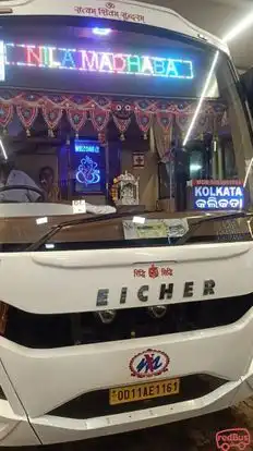 Nilamadhab Travels Bus-Front Image