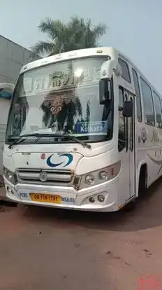 Nilamadhab Travels Bus-Front Image