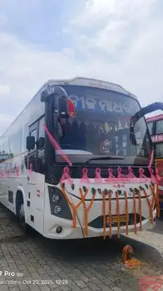 Nilamadhab Travels Bus-Front Image