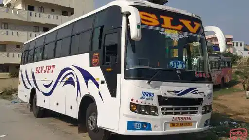 SLV JPT Tours and Travels Bus-Front Image