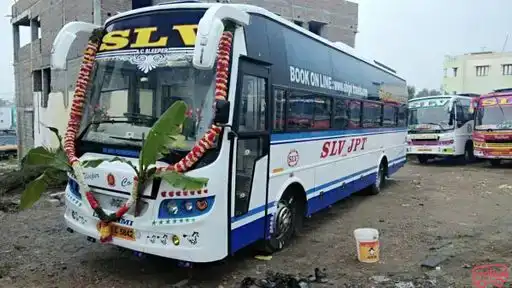 SLV JPT Tours and Travels Bus-Front Image