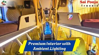 Sai Pooja Travels Bus-Seats layout Image