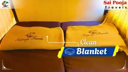 Sai Pooja Travels Bus-Seats layout Image