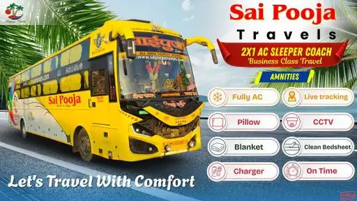 Sai Pooja Travels Bus-Front Image