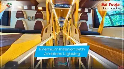 Sai Pooja Travels Bus-Seats layout Image