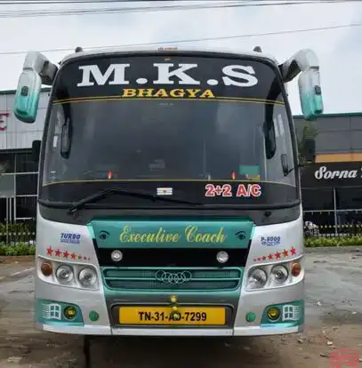 MKS Travels Bus-Front Image