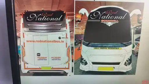 National travels ntsb Bus-Front Image