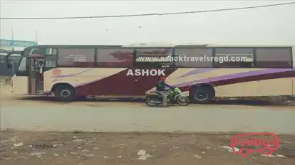 Ashok Travels Bus-Front Image