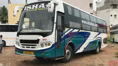 Ishaa Tours and Travels Bus-Front Image