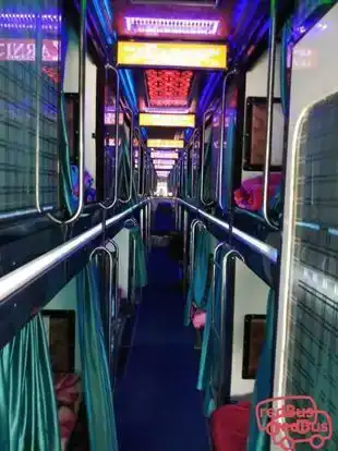 Ganesh Travels Bus-Seats layout Image