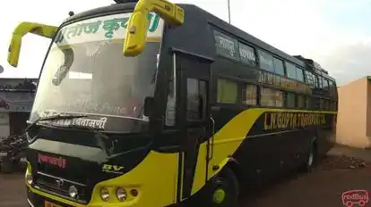 L N Gupta Transport Bus-Front Image
