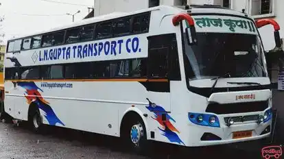 L N Gupta Transport Bus-Side Image