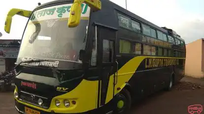 L N Gupta Transport Bus-Front Image