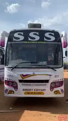 SSS Travels Bus-Front Image