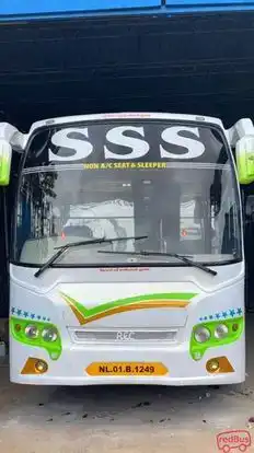 SSS Travels Bus-Front Image