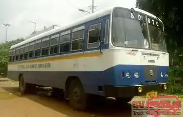 South Bengal State Transport Corporation (SBSTC) Bus-Side Image