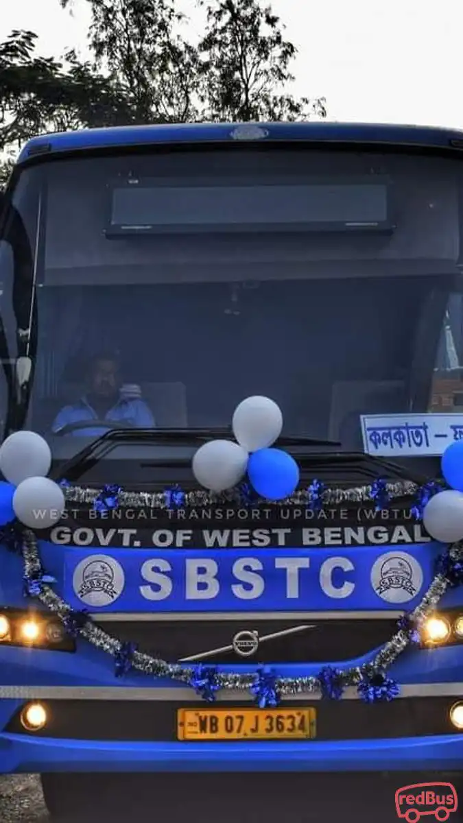 South Bengal State Transport Corporation (SBSTC) Bus-Front Image