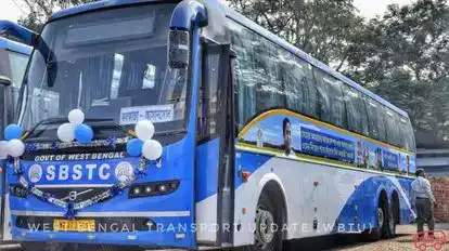 South Bengal State Transport Corporation (SBSTC) Bus-Front Image