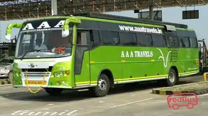 AAA Travels Bus-Front Image