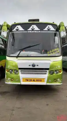 AAA Travels Bus-Front Image