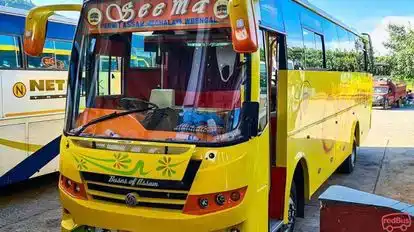 seema travels                          Bus-Front Image