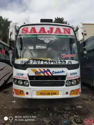 Saajan Travels Bus-Front Image