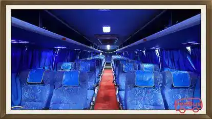 Saajan Travels Bus-Seats layout Image