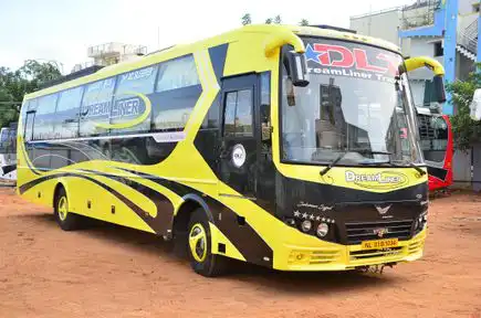 Dream Liner Travels Bus-Front Image
