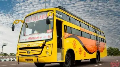 Bundelkhand Motar Transport Company Bus-Side Image