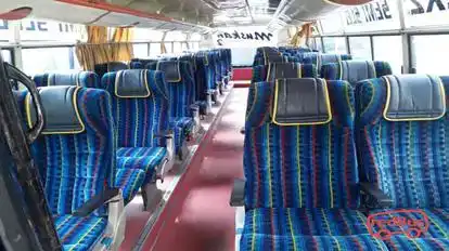 Muskan Travels Bus-Seats layout Image