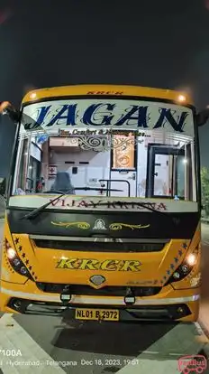 Jagan Travels Bus-Front Image