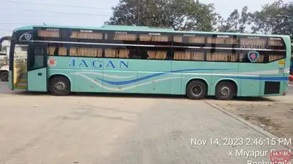 Jagan Travels Bus-Side Image